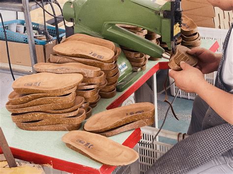 Found some photos from the factory of fake Birkenstocks, I.